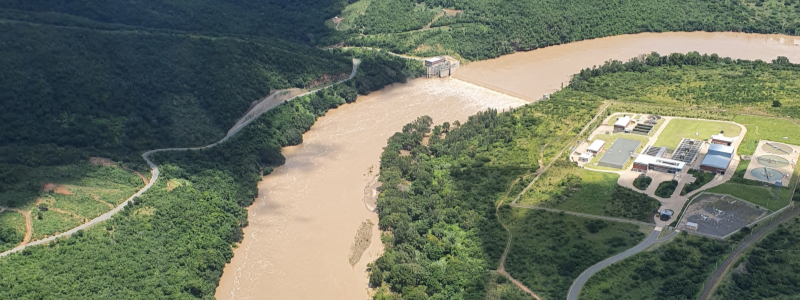 Weir in uThukela